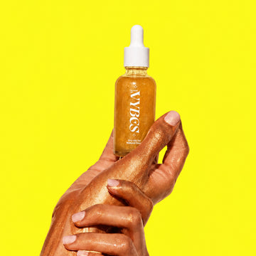 Shimmer vanilla dry oil